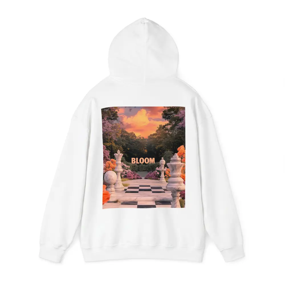 Bloom Chess Garden Surreal Floral Fantasy – Hoodies