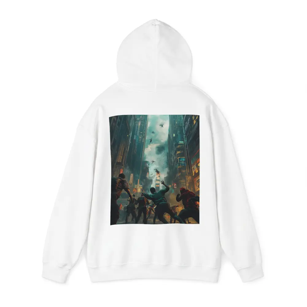 Zombie Apocalypse Urban City Street Battle – Hoodies