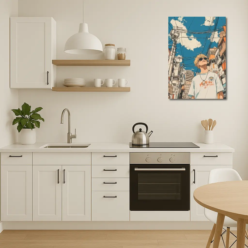 Anime Boy Tokyo Street Manga Art – Wall Art