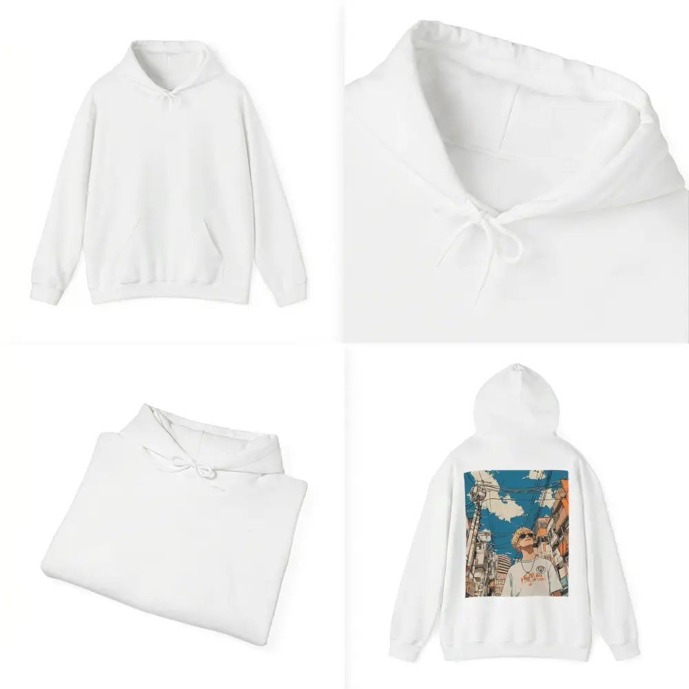 Anime Boy Tokyo Street Manga Art – Hoodies