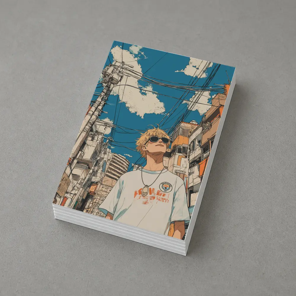 Anime Boy Tokyo Street Manga Art – Postcards