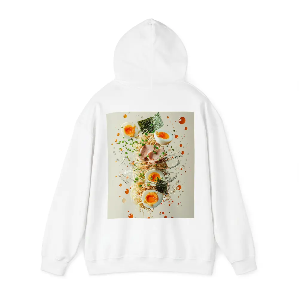 Ramen Bowl Explosion Noodles Eggs Nori – Hoodies