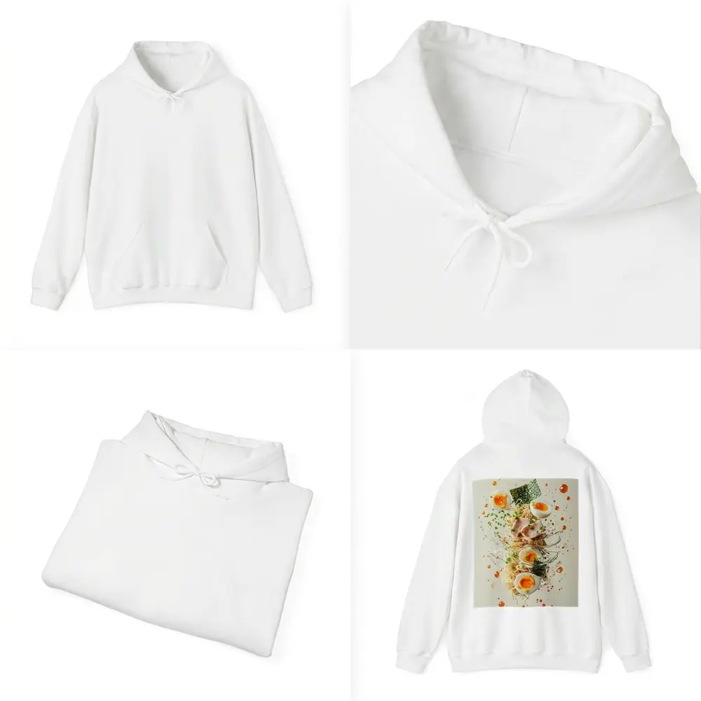 Ramen Bowl Explosion Noodles Eggs Nori – Hoodies