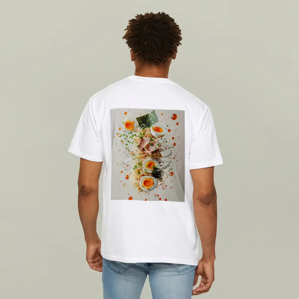 Ramen Bowl Explosion Noodles Eggs Nori – T-Shirts