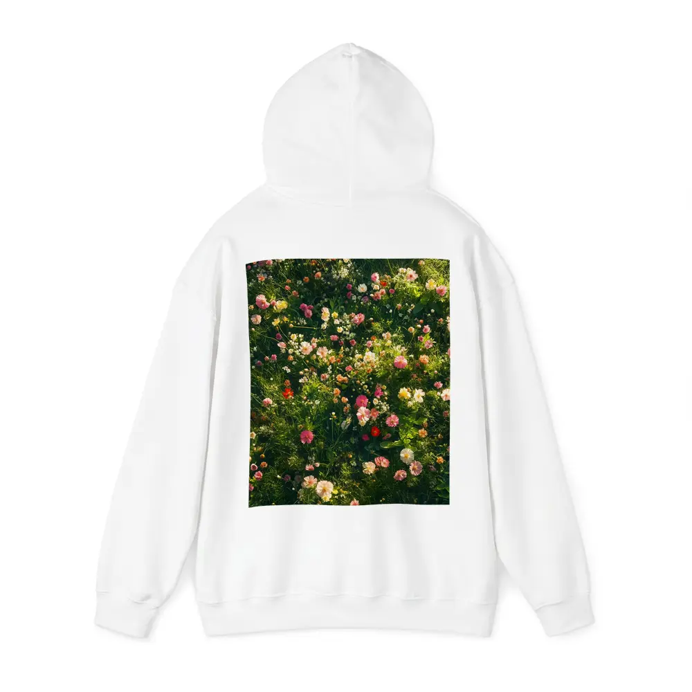 Colorful Wildflowers Blooming in Green Meadow – Hoodies