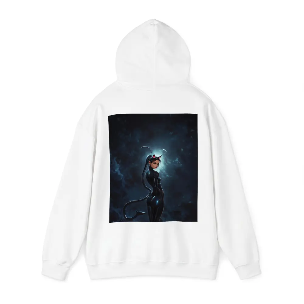 Catwoman Dark Night Sky Anime Art – Hoodies