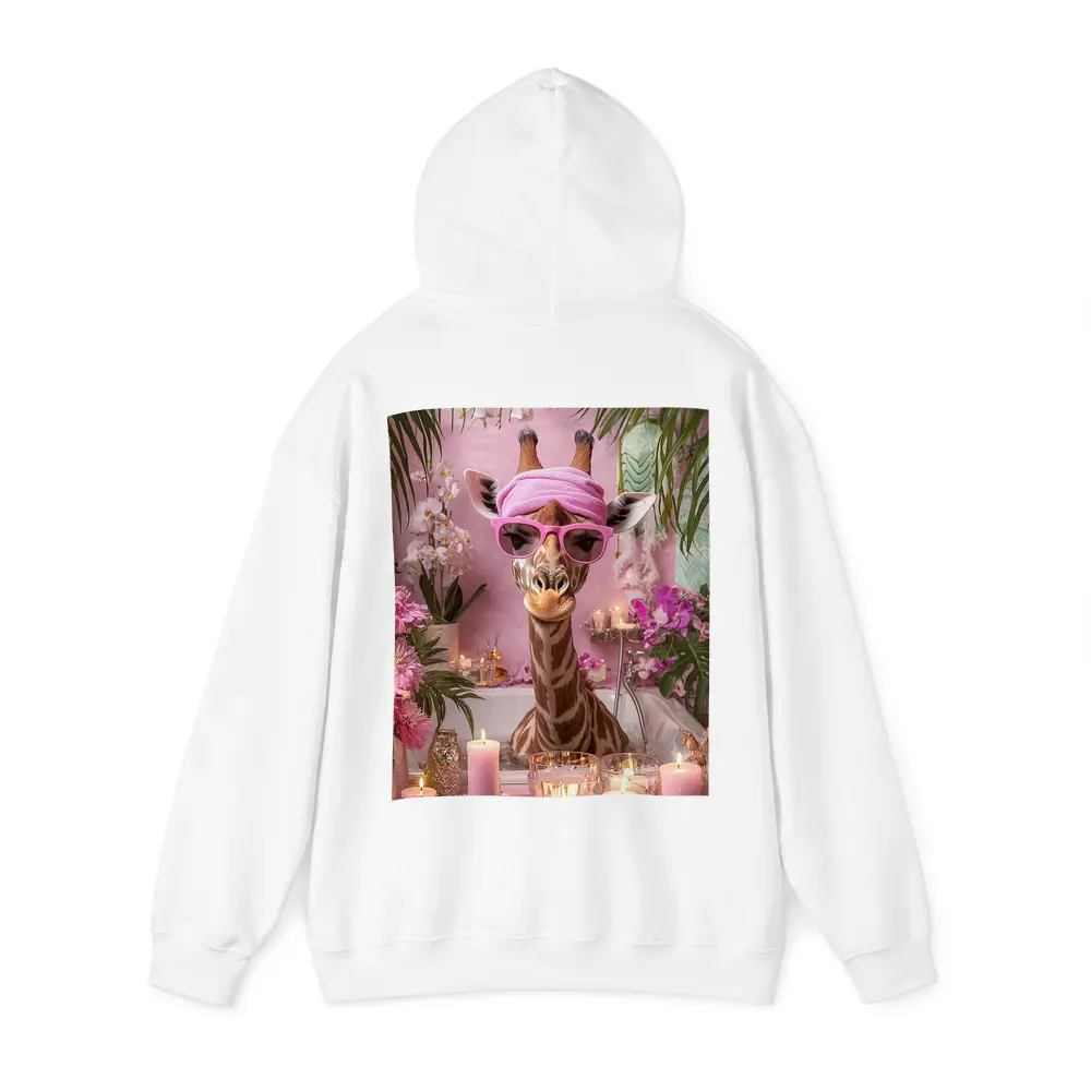 Giraffe Spa Day Pink Bathroom Candles – Hoodies