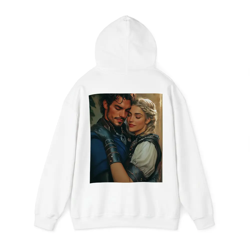 Medieval Fantasy Couple Romantic Digital Art – Hoodies