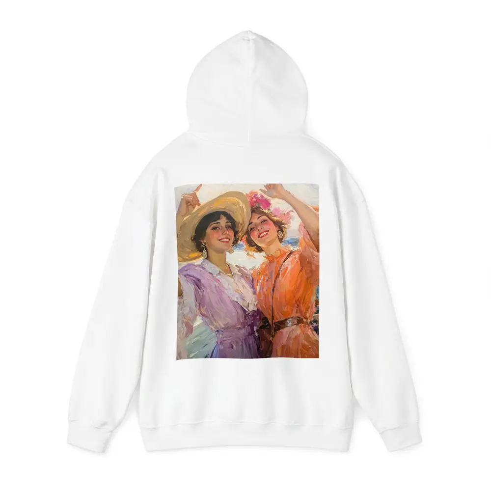 Two Women Dancing Impressionist Oil Painting – Hoodies