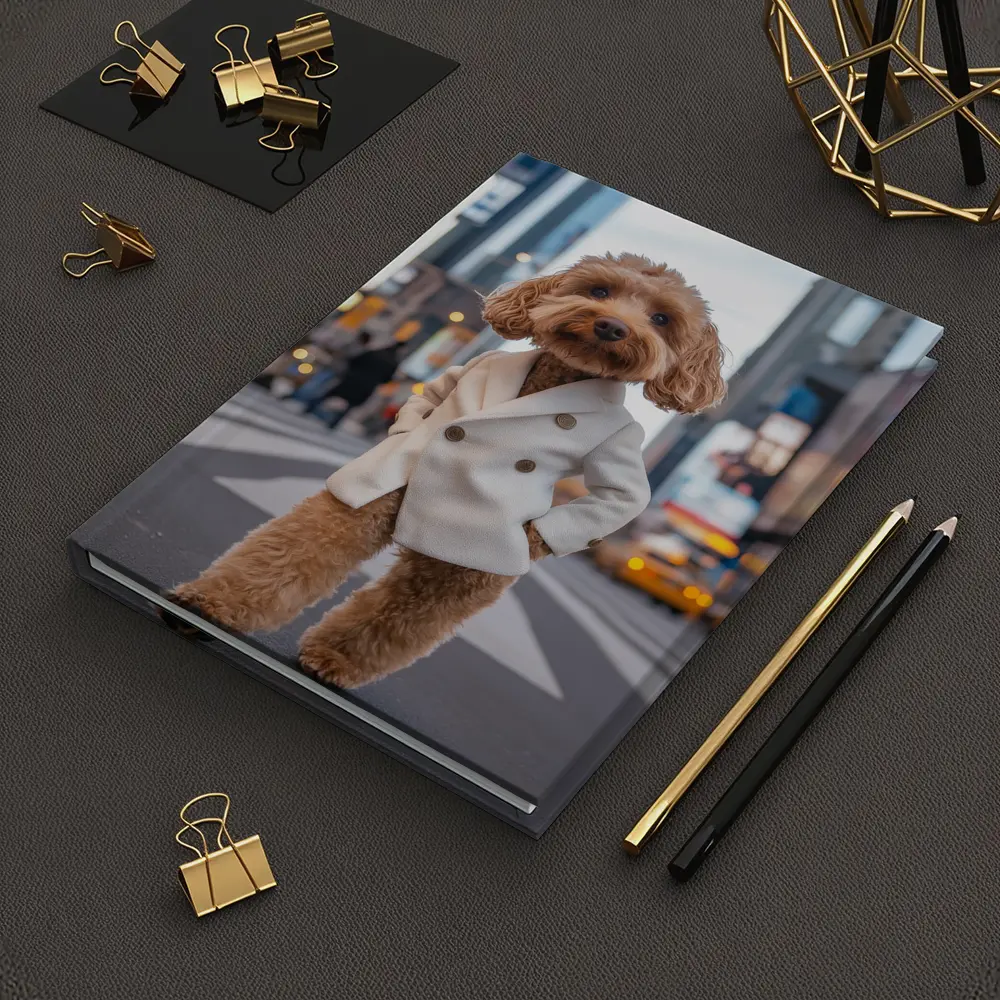 Cockapoo Dog White Coat New York City – Notebooks