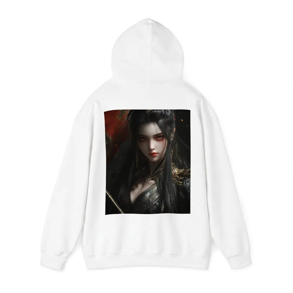 Dark Fantasy Warrior Queen Gold Dragon Crown – Hoodies