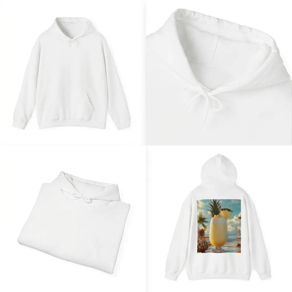 Pina Colada Cocktail Tropical Beach Bar – Hoodies