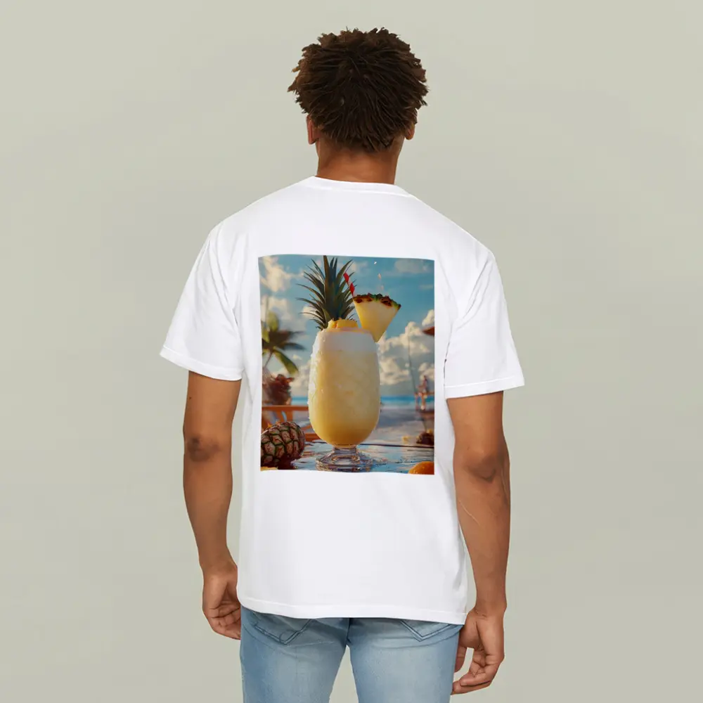 Pina Colada Cocktail Tropical Beach Bar – T-Shirts