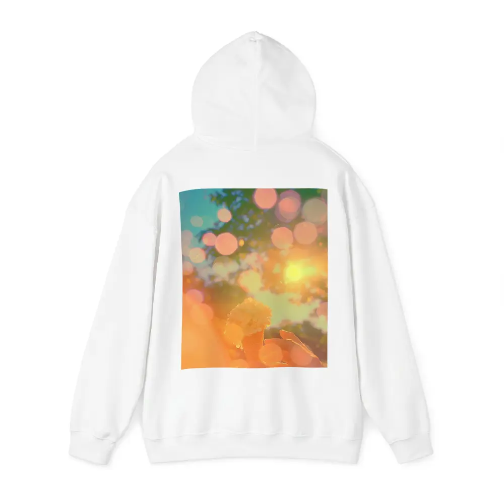 Ice Cream Cone Held Against Summer Sky – Hoodies
