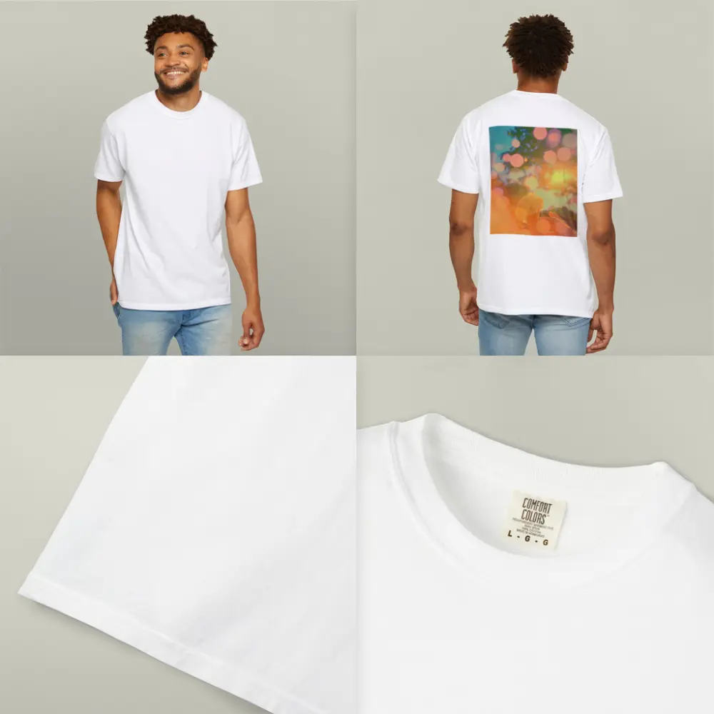Ice Cream Cone Held Against Summer Sky – T-Shirts