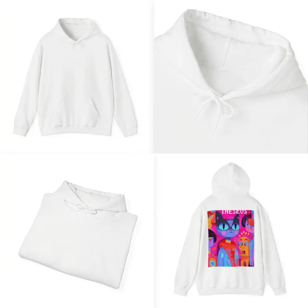 Theseus Cat Pop Art Colorful Characters – Hoodies