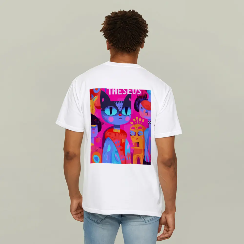 Theseus Cat Pop Art Colorful Characters – T-Shirts