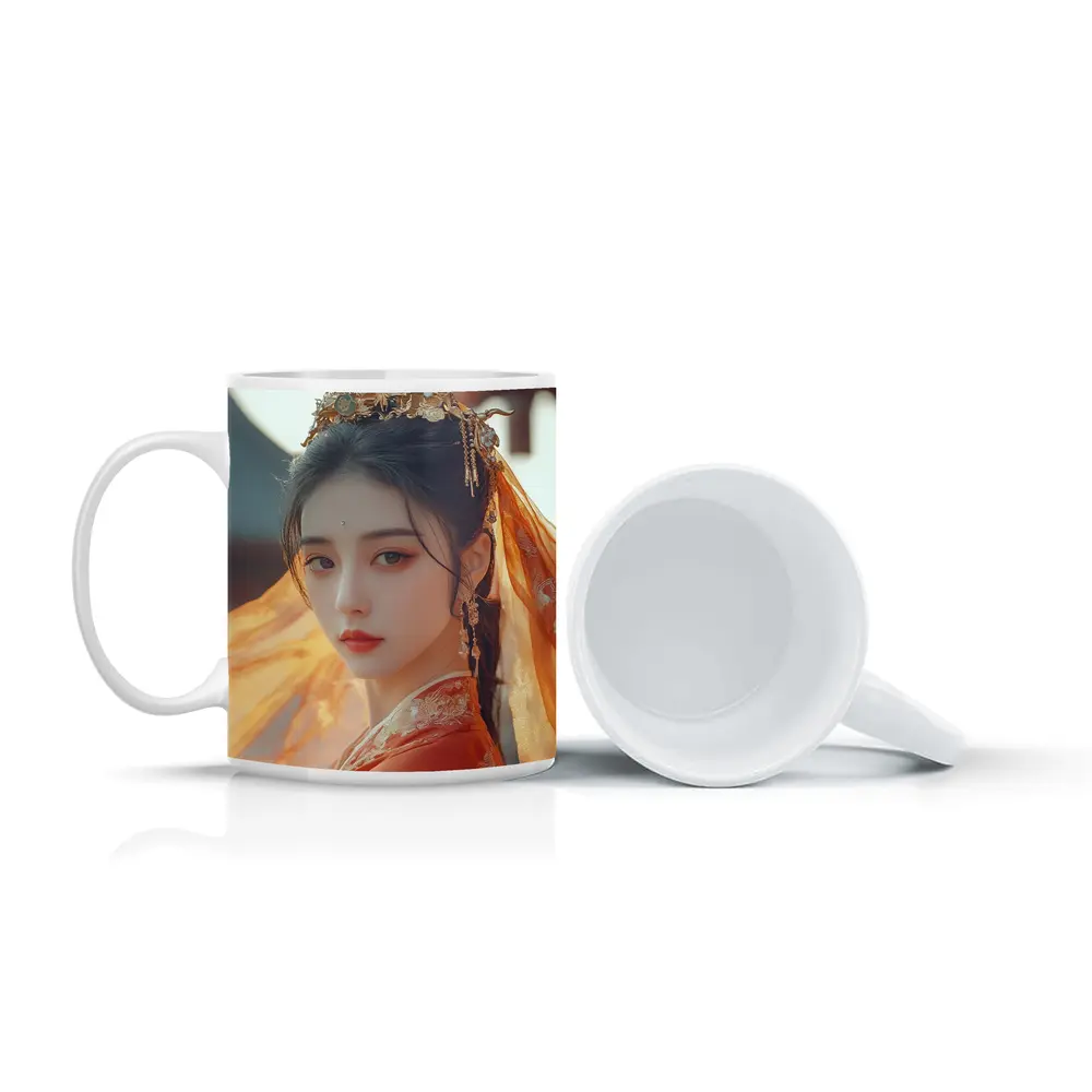 Chinese Hanfu Woman Red Traditional Dress – Mugs