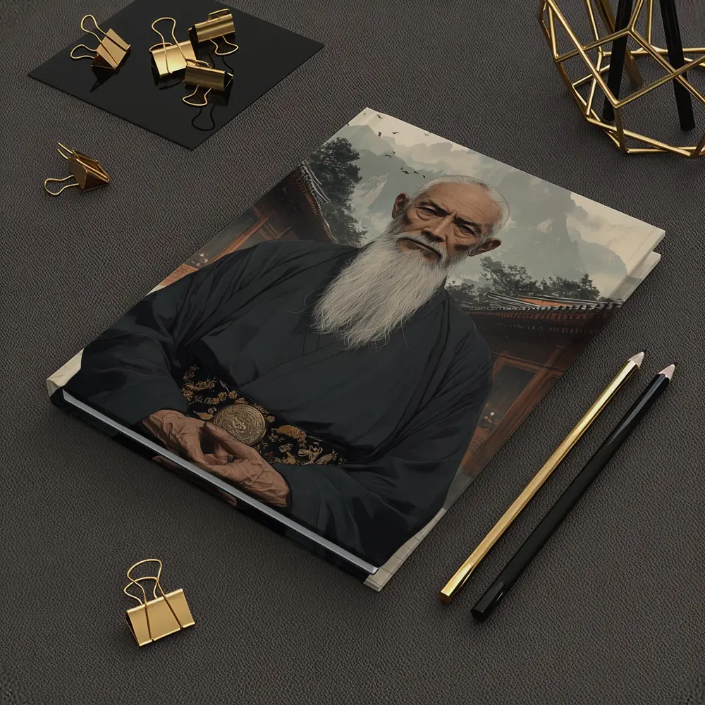 Wise Elder Taoist Master Mountain Temple Art – Notebooks