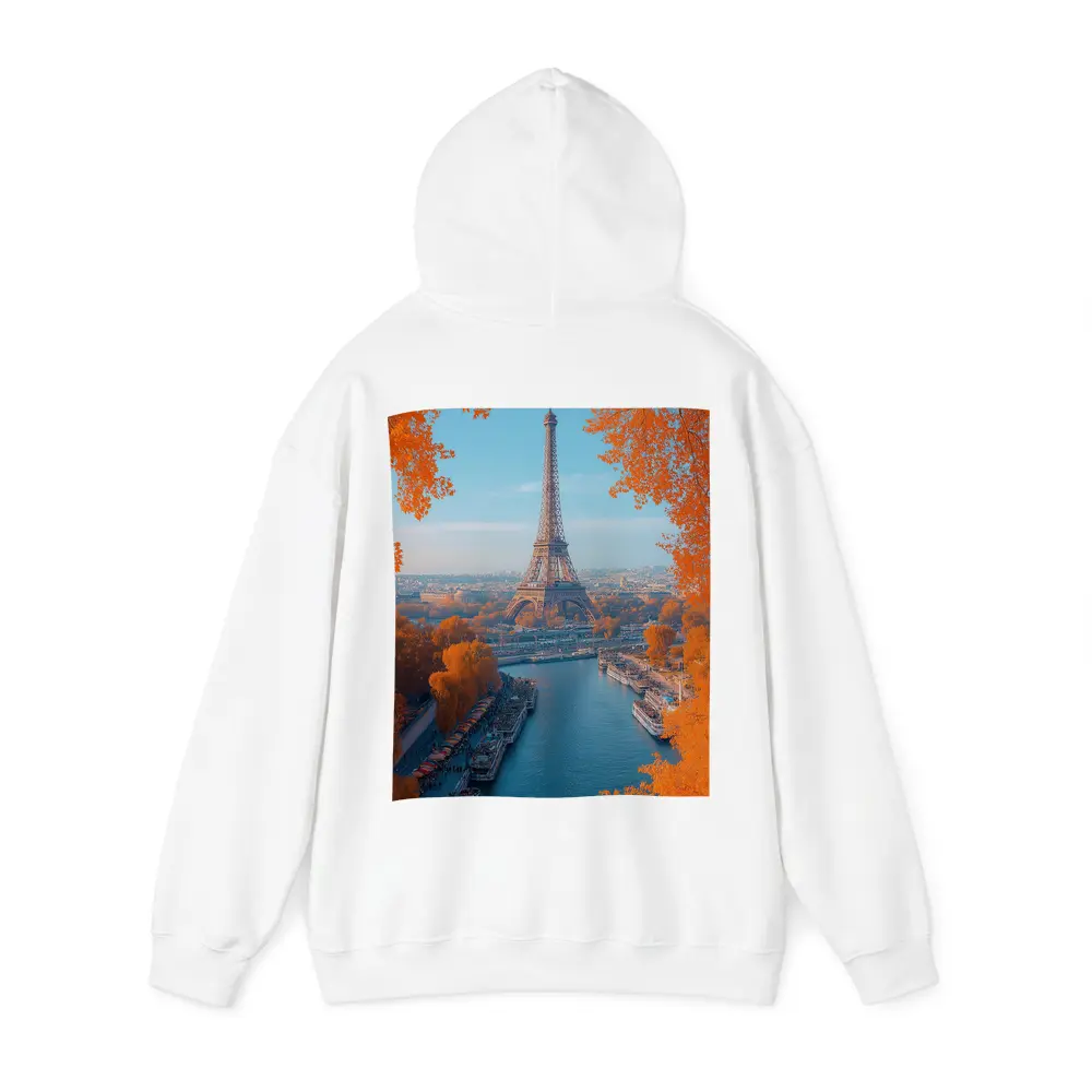 Eiffel Tower Paris Seine River Autumn – Hoodies