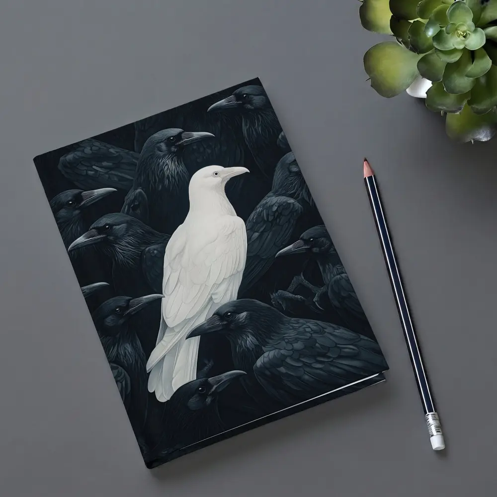 White Raven Among Dark Black Crows – Notebooks
