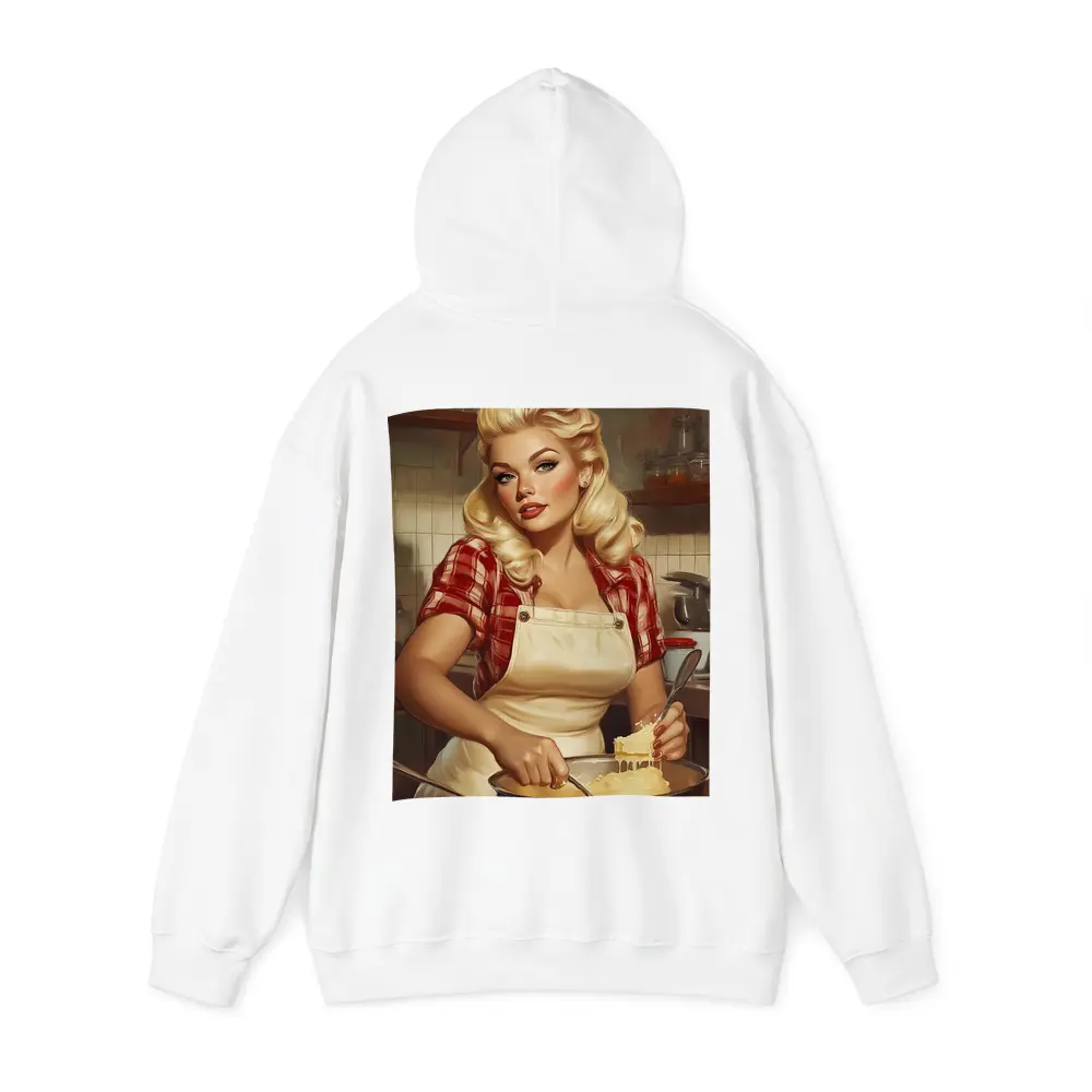 Retro Pin Up Girl Cooking Kitchen Art – Hoodies