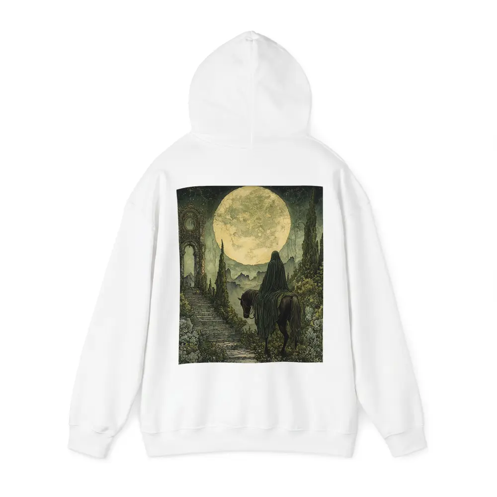 Dark Rider Horseman Full Moon Gothic Art – Hoodies