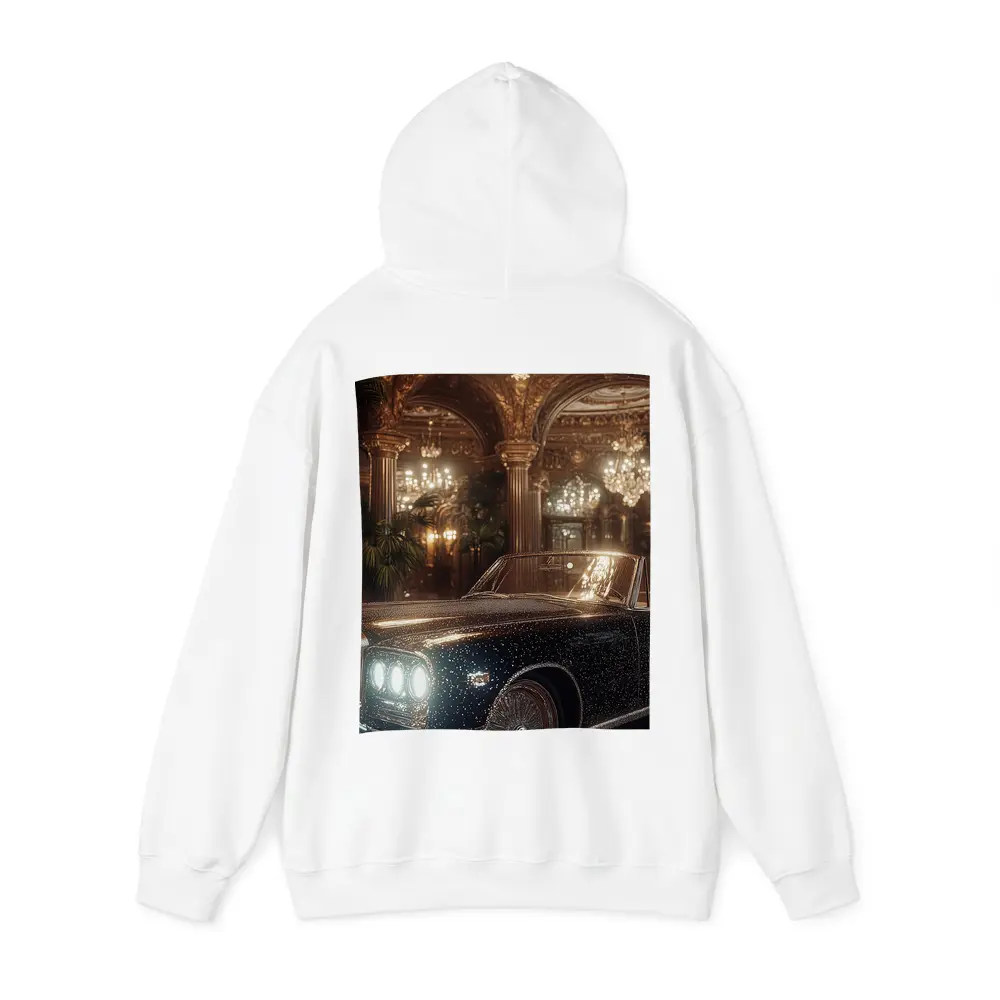 Classic Luxury Car Opulent Grand Hall – Hoodies