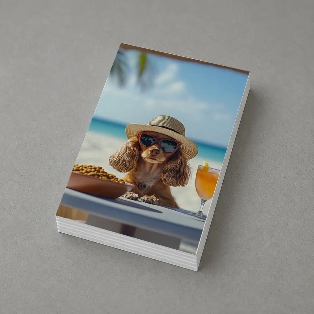 Cocker Spaniel Dog Sunglasses Beach Summer – Postcards