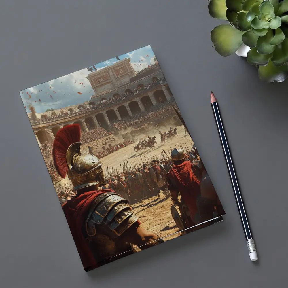 Roman Gladiator Arena Ancient Colosseum Battle – Notebooks