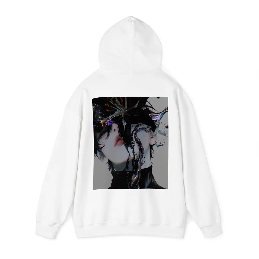 Anime Manga Dark Fantasy Figure Black Flowers – Hoodies