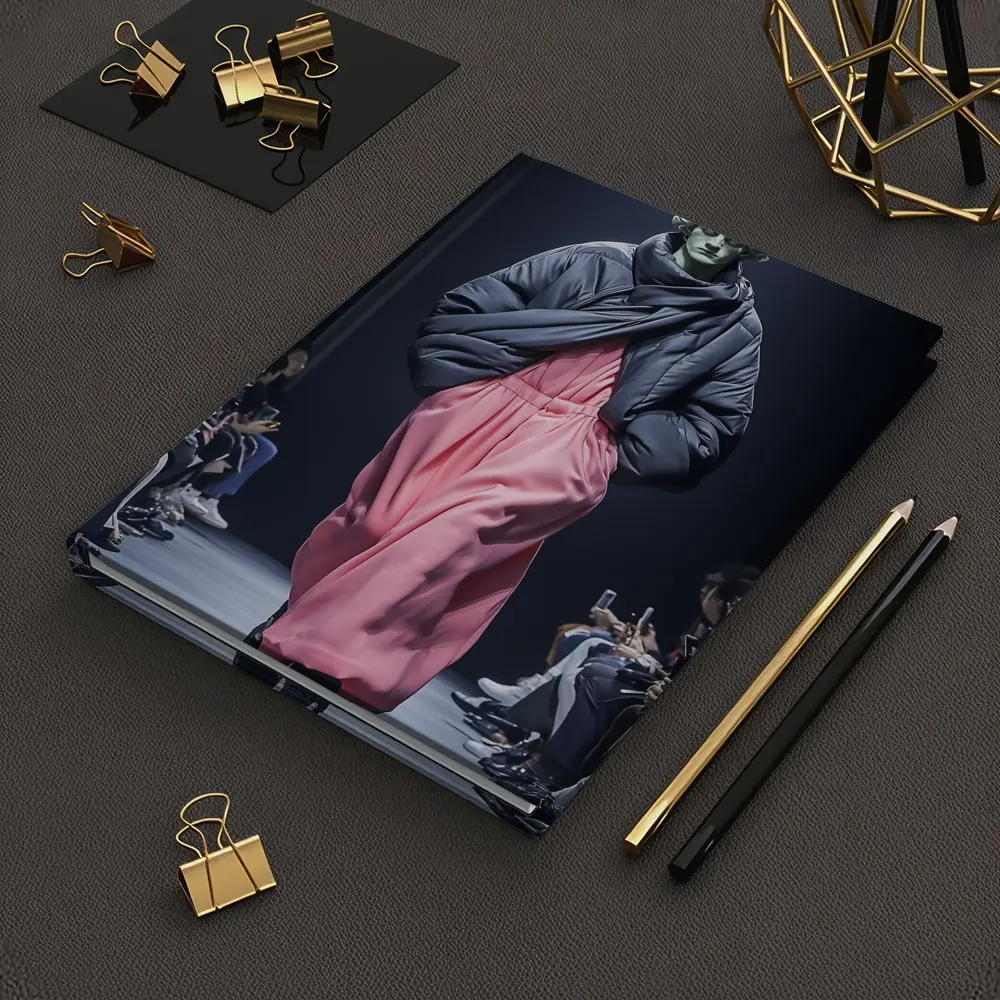 Greek Statue Model Fashion Runway Show – Notebooks