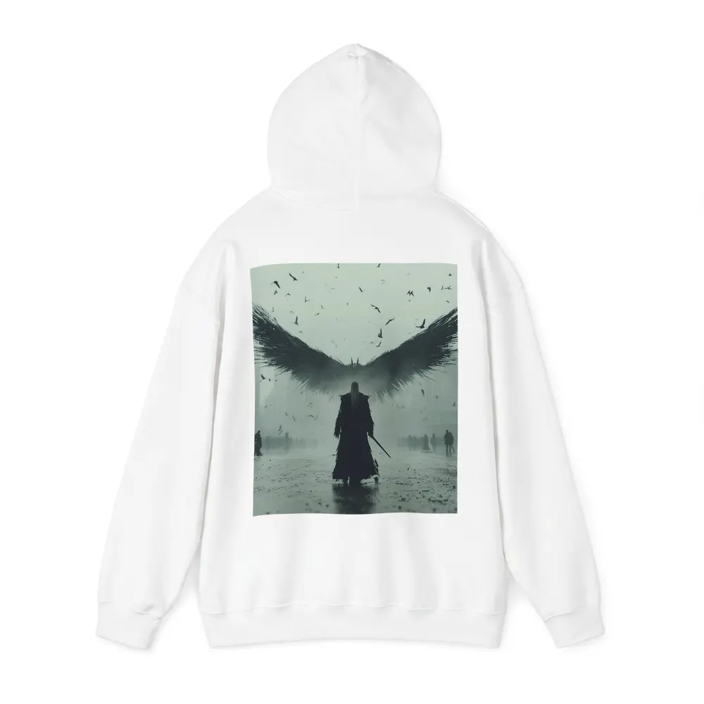 Dark Angel Warrior Misty City Foggy – Hoodies