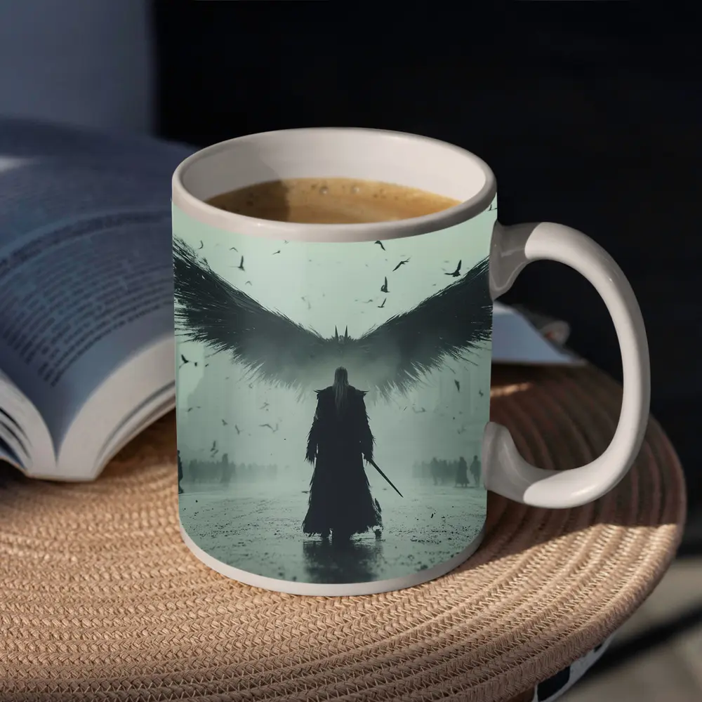 Dark Angel Warrior Misty City Foggy – Mugs