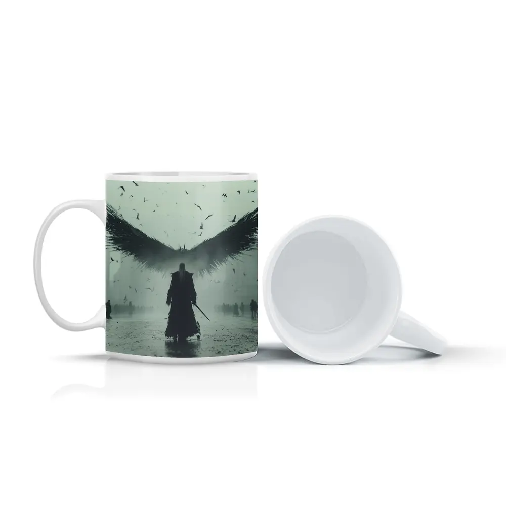 Dark Angel Warrior Misty City Foggy – Mugs