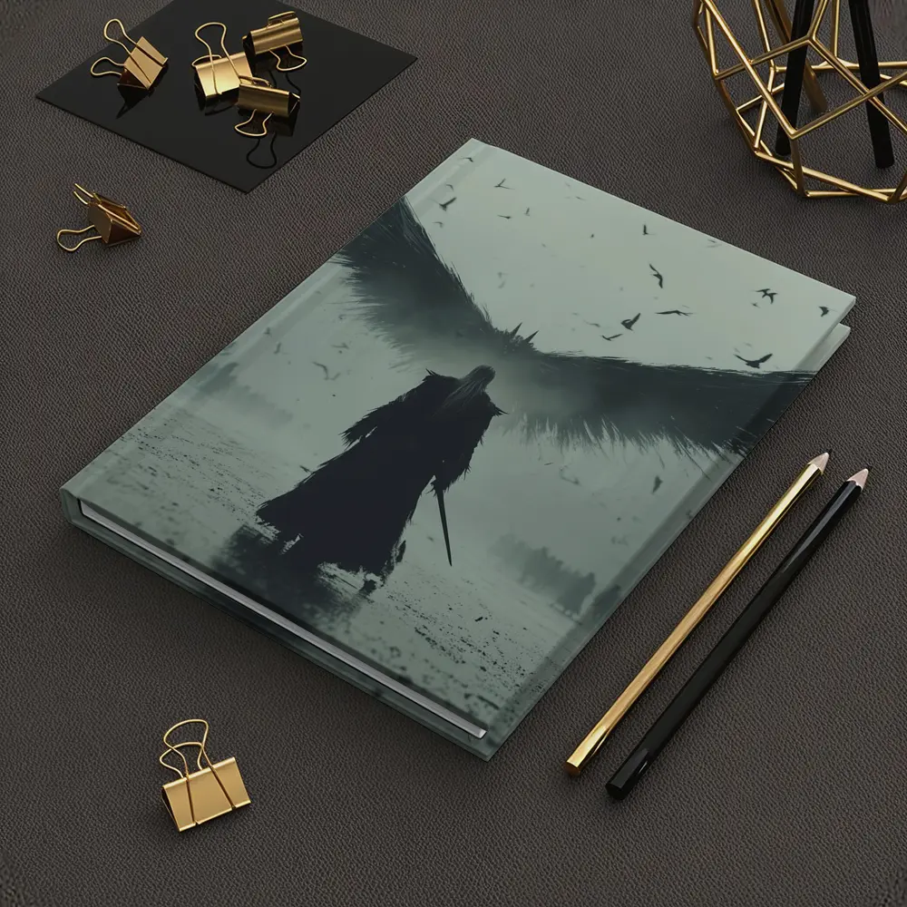 Dark Angel Warrior Misty City Foggy – Notebooks