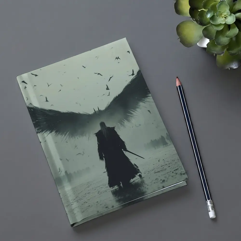 Dark Angel Warrior Misty City Foggy – Notebooks