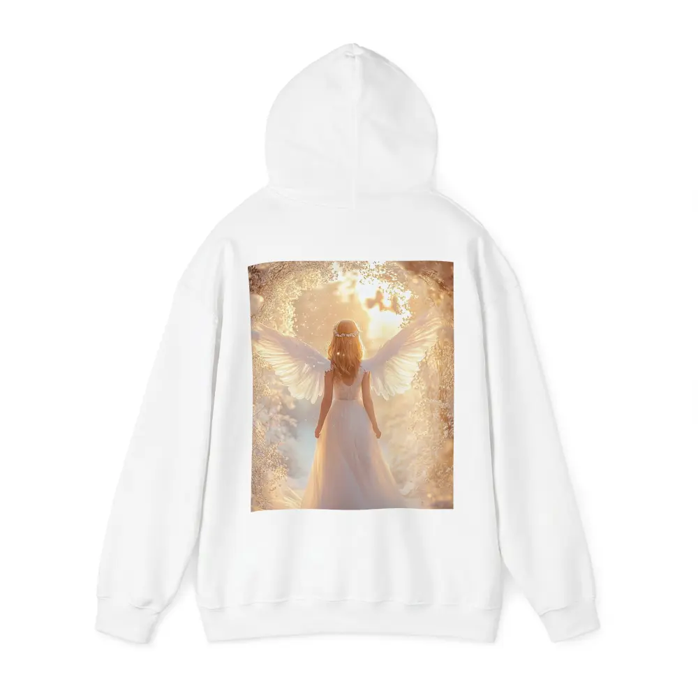 Angel Wings Girl Golden Dreamy Forest – Hoodies