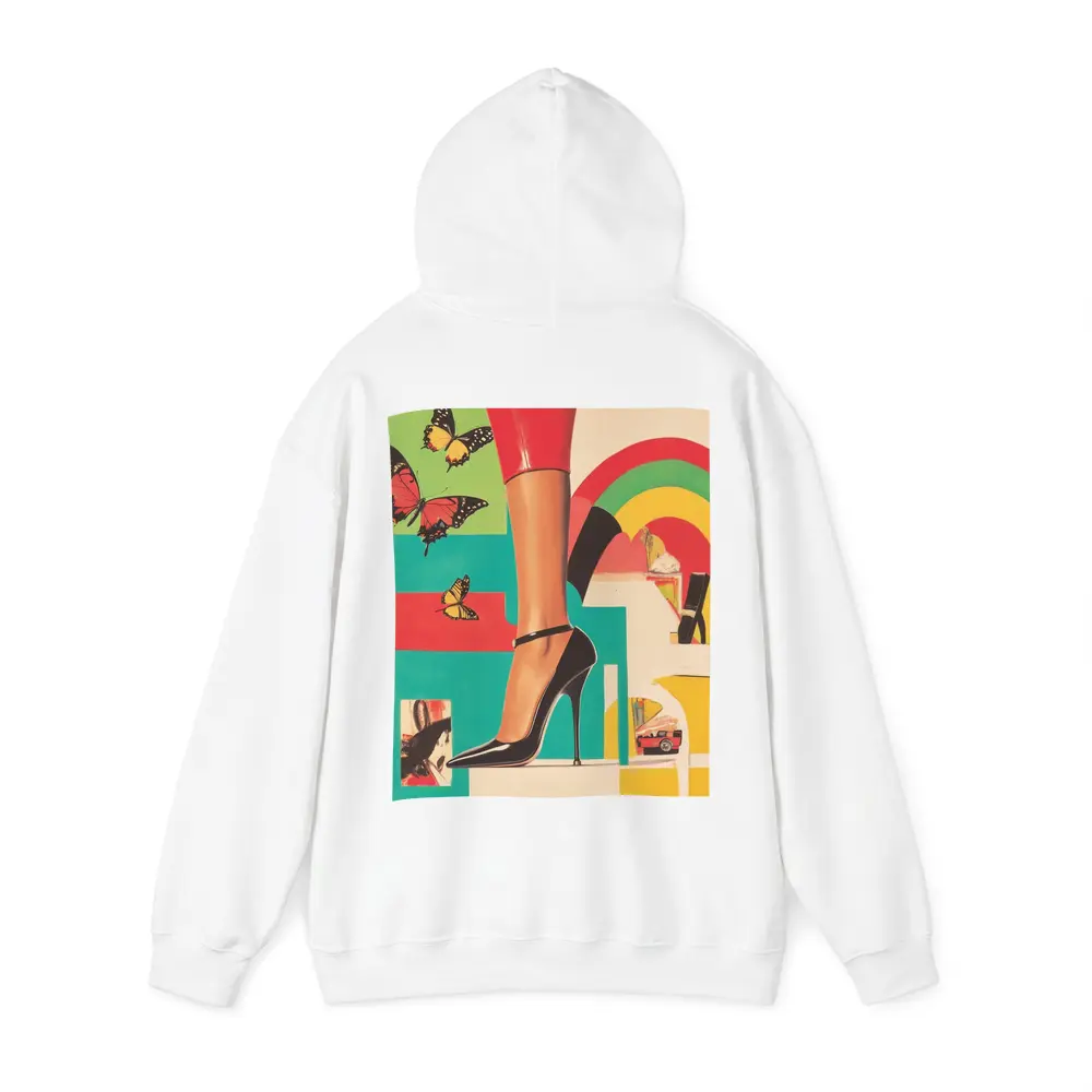 High Heel Shoe Pop Art Collage – Hoodies