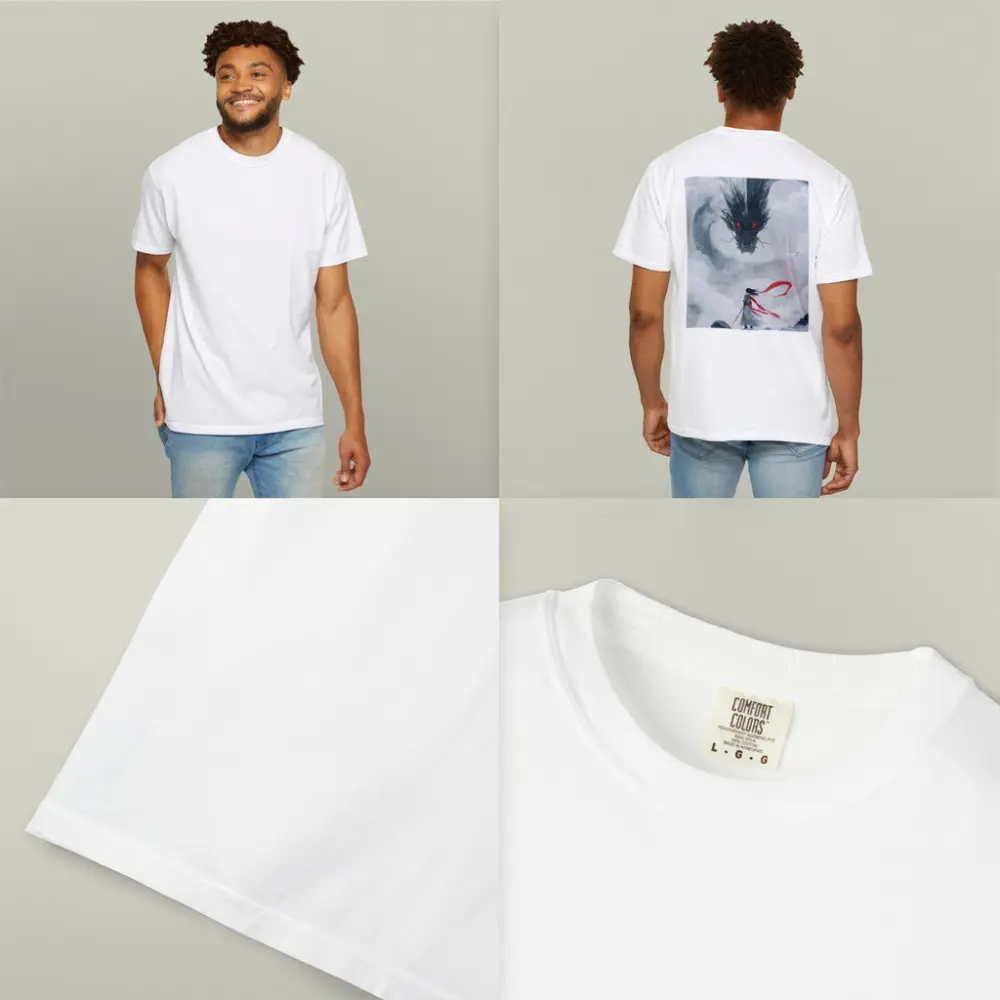 Dark Dragon Red Eyes Warrior Cloud Art – T-Shirts