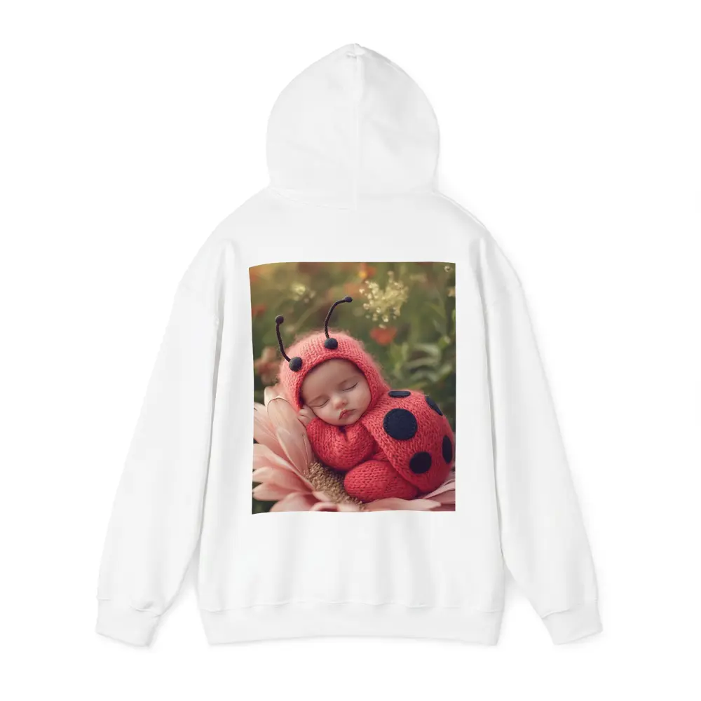 Sleeping Baby Ladybug Costume Flower Garden – Hoodies