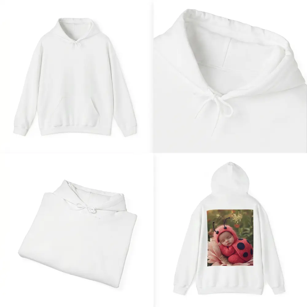 Sleeping Baby Ladybug Costume Flower Garden – Hoodies