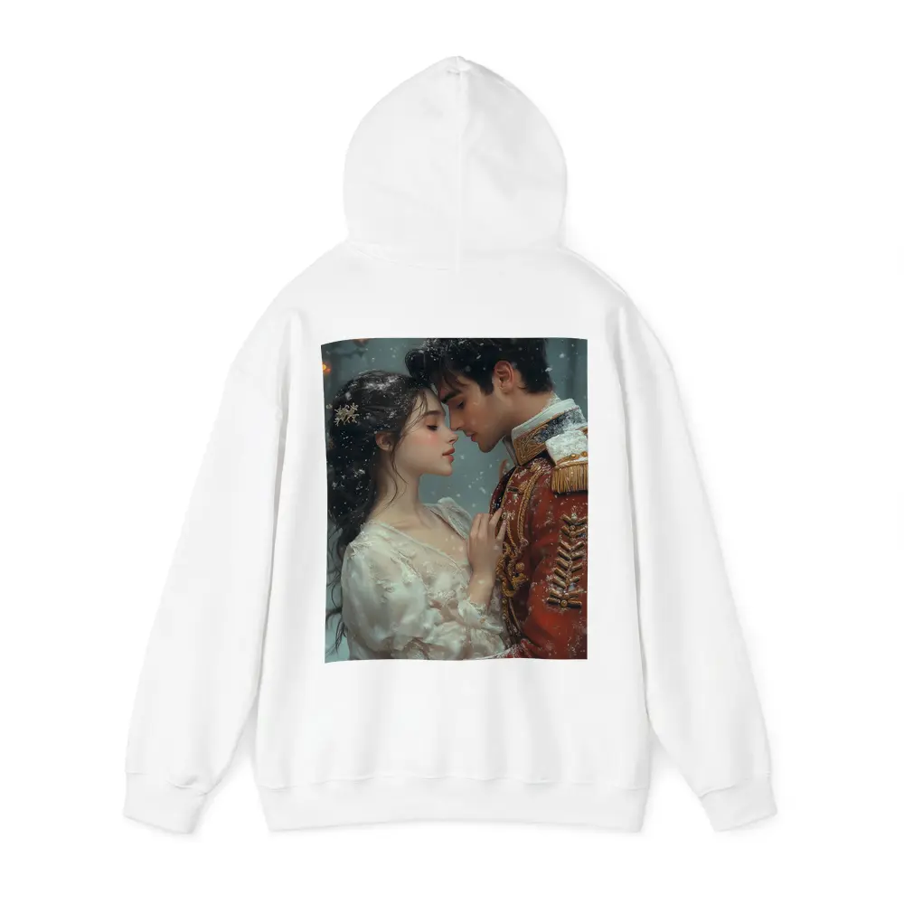 Romantic Couple Snow Winter Fantasy Art – Hoodies
