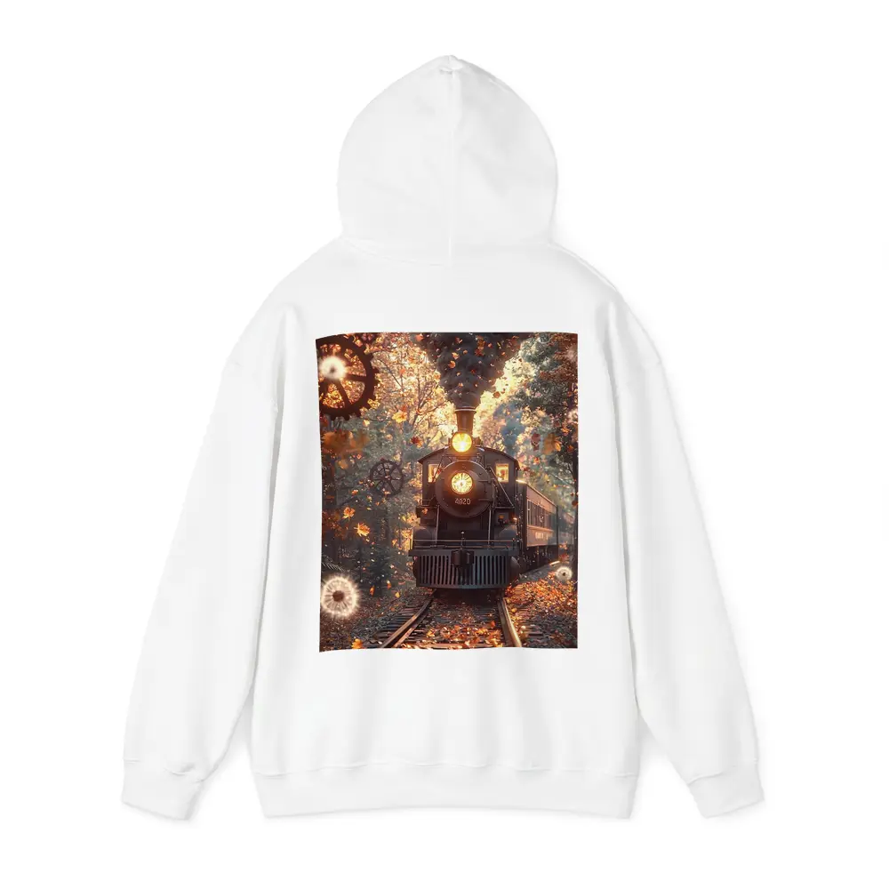 Vintage Steam Train Autumn Forest Steampunk – Hoodies