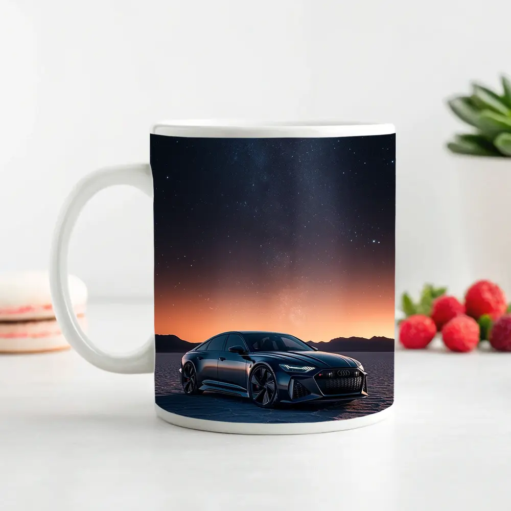 Audi RS7 Under Starry Night Sky – Mugs