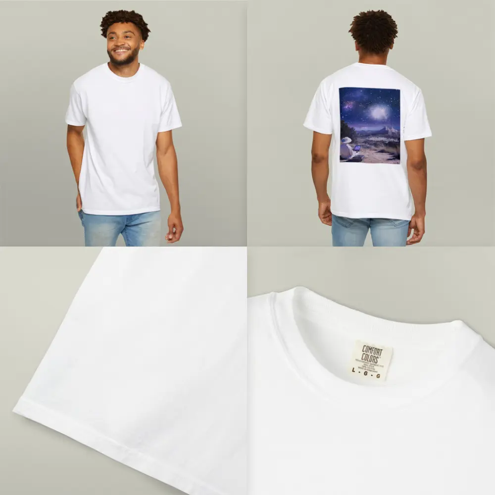 Desert Stargazer Milky Way Night Sky Art – T-Shirts
