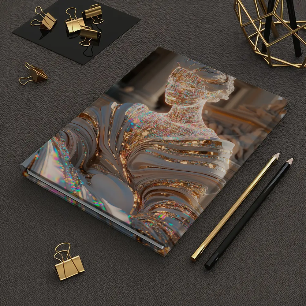 Holographic Greek Sculpture Classical Architecture Background – Notebooks