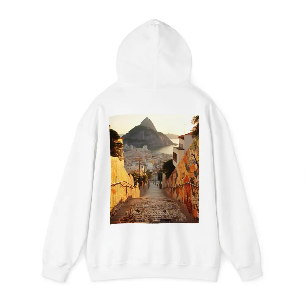Rio de Janeiro Stairs Sugarloaf Mountain View – Hoodies