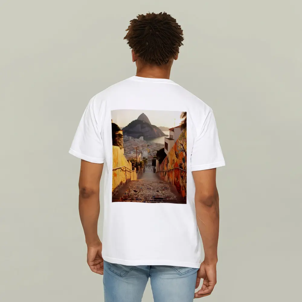 Rio de Janeiro Stairs Sugarloaf Mountain View – T-Shirts