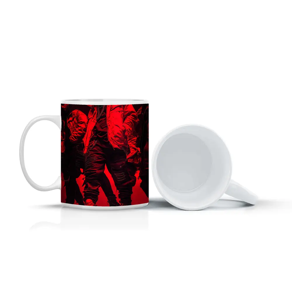 Red Light Hip Hop Street Fashion Figure – Mugs